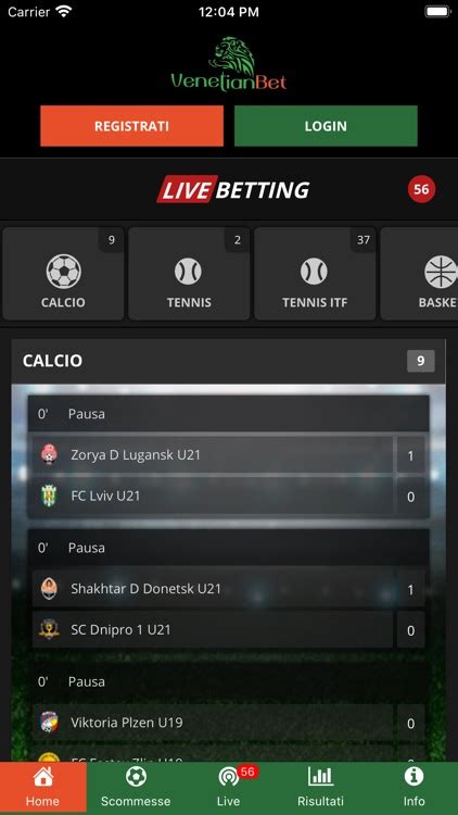 ‎Venetian Scommesse Sportive su App Store.